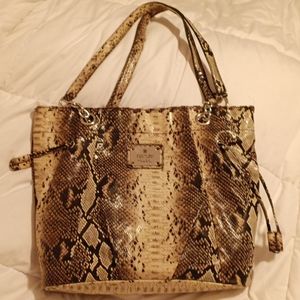 Nicole by Nicole Miller snake skin pocketbook